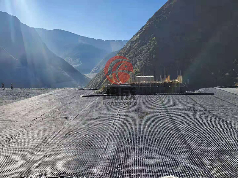 玻纤土工格栅加筋