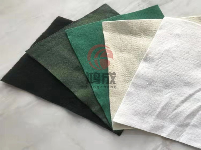 短丝针刺无纺土工布